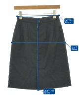 COMME des GARCONS（コムデギャルソン）ひざ丈スカート 黒 サイズ:XS レディース/2200728039131