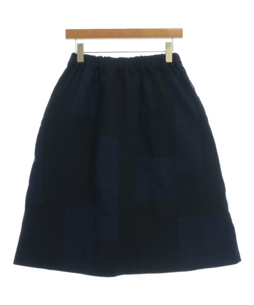 COMME des GARCONS（コムデギャルソン）ひざ丈スカート 紺 サイズ:XS レディース/2200728215054