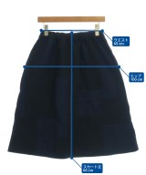 COMME des GARCONS（コムデギャルソン）ひざ丈スカート 紺 サイズ:XS レディース/2200728215054