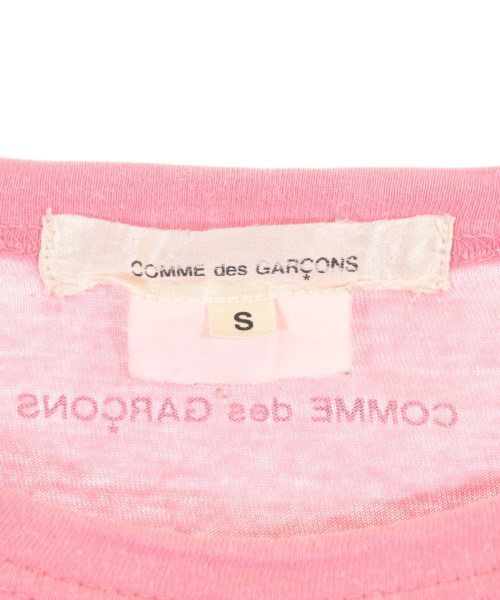 COMME des GARCONS（コムデギャルソン）Tシャツ・カットソー ピンク サイズ:S レディース/2200728790063