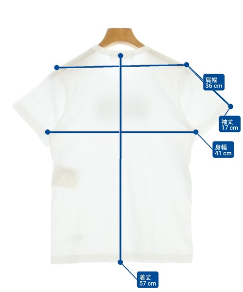 COMME des GARCONS（コムデギャルソン）Tシャツ・カットソー 白 サイズ:M レディース/2200728858275