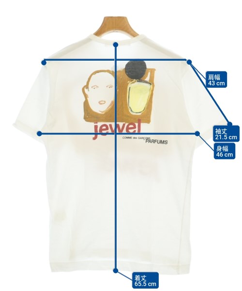 COMME des GARCONS（コムデギャルソン）Tシャツ・カットソー 白 サイズ:M メンズ/2200728858305