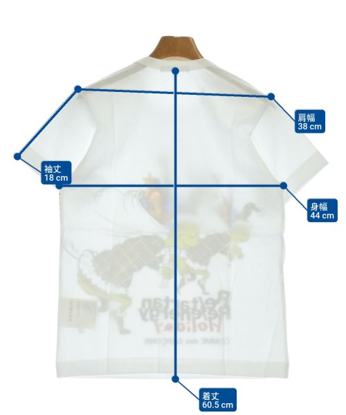 COMME des GARCONS（コムデギャルソン）Tシャツ・カットソー 白 サイズ:L レディース/2200682309042