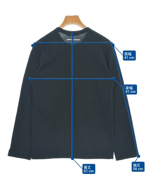 COMME des GARCONS（コムデギャルソン）Tシャツ・カットソー 黒 サイズ:S レディース/2200679835035