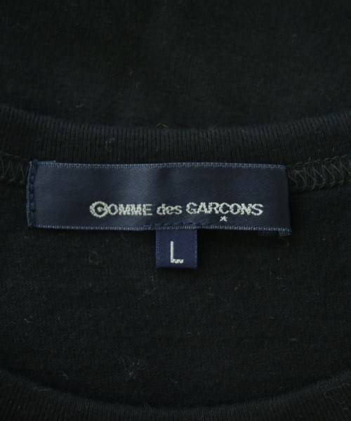 COMME des GARCONS（コムデギャルソン）Tシャツ・カットソー 黒 サイズ:L メンズ/2200681655065
