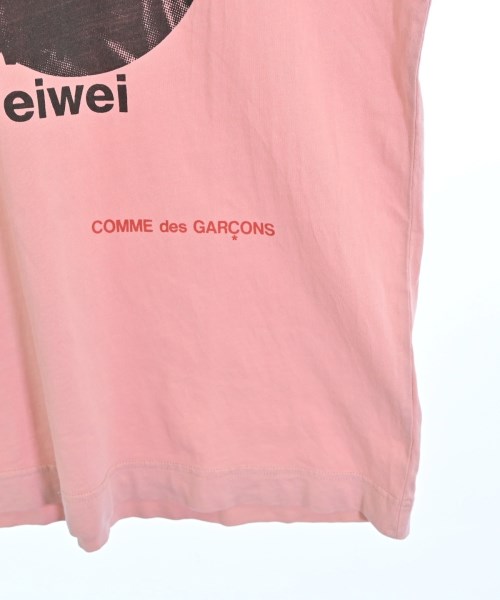 COMME des GARCONS（コムデギャルソン）Tシャツ・カットソー ピンク サイズ:M メンズ/2200683714111