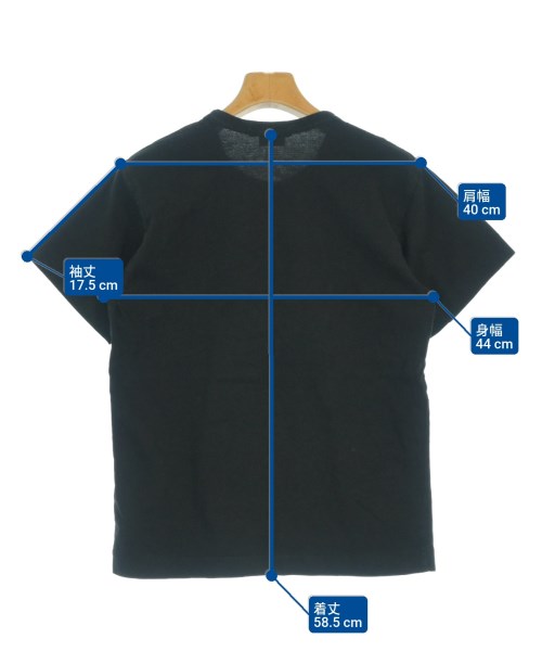 COMME des GARCONS（コムデギャルソン）Tシャツ・カットソー 黒 サイズ:XS レディース/2200683338010