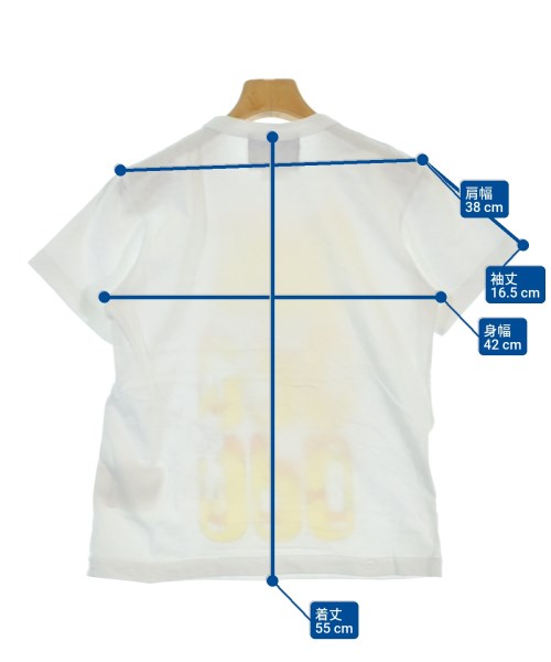 COMME des GARCONS（コムデギャルソン）Tシャツ・カットソー 白 サイズ:S レディース/2200683338027