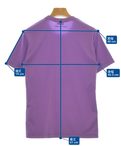 COMME des GARCONS（コムデギャルソン）Tシャツ・カットソー 紫 サイズ:XS レディース/2200683338140