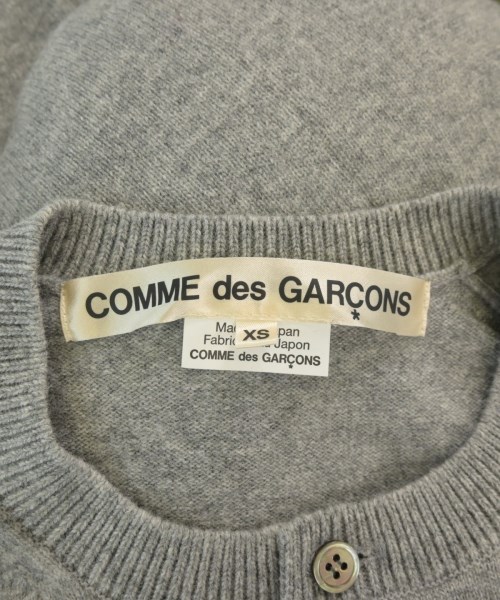 COMME des GARCONS（コムデギャルソン）カーディガン グレー サイズ:XS レディース/2200684265032
