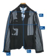 COMME des GARCONS（コムデギャルソン）カジュアルジャケット 黒 サイズ:S レディース/2200675754040