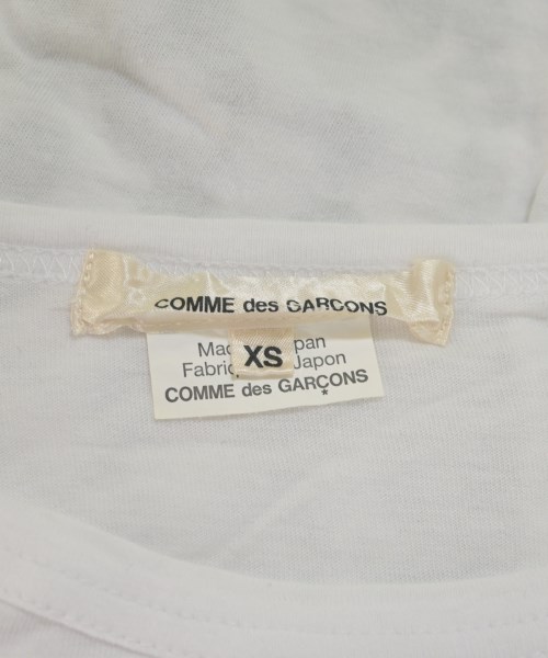 COMME des GARCONS（コムデギャルソン）Tシャツ・カットソー 白 サイズ:XS レディース/2200684697277