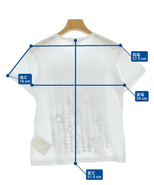 COMME des GARCONS（コムデギャルソン）Tシャツ・カットソー 白 サイズ:XS レディース/2200684697277