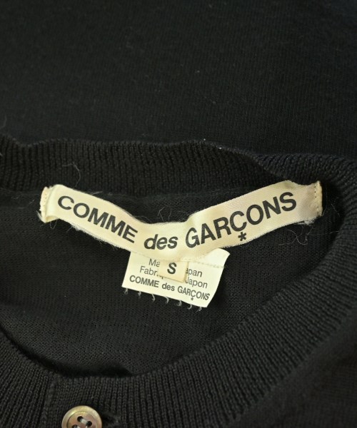 COMME des GARCONS（コムデギャルソン）カーディガン 黒 サイズ:S レディース/2200684962047