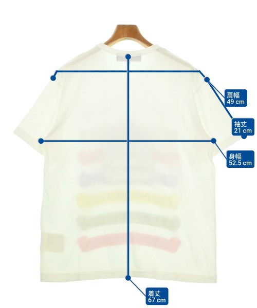 COMME des GARCONS（コムデギャルソン）Tシャツ・カットソー 白 サイズ:XXL メンズ/2200685105085