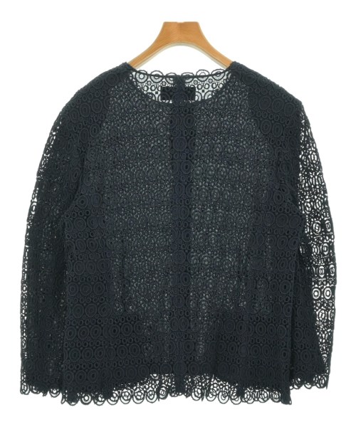 COMME des GARCONS（コムデギャルソン）ノーカラージャケット 紺 サイズ:M レディース/2200678358061