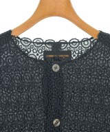 COMME des GARCONS（コムデギャルソン）ノーカラージャケット 紺 サイズ:M レディース/2200678358061