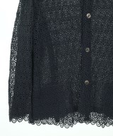 COMME des GARCONS（コムデギャルソン）ノーカラージャケット 紺 サイズ:M レディース/2200678358061