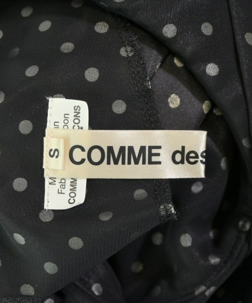 COMME des GARCONS（コムデギャルソン）ブラウス 黒 サイズ:S レディース/2200685418055