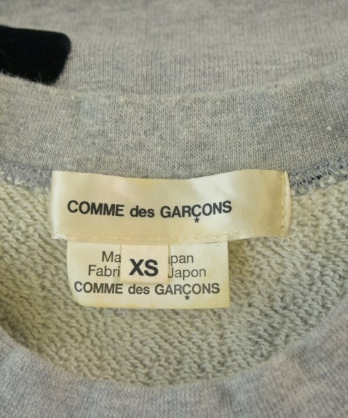COMME des GARCONS（コムデギャルソン）スウェット グレー サイズ:XS レディース/2200685569016