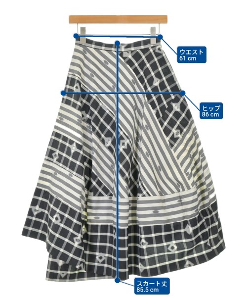 COMME des GARCONS（コムデギャルソン）ロング・マキシ丈スカート 黒 サイズ:M レディース/2200680995155