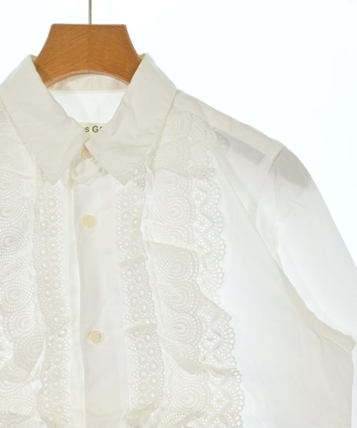 COMME des GARCONS（コムデギャルソン）カジュアルシャツ 白 サイズ:S レディース/2200684339153