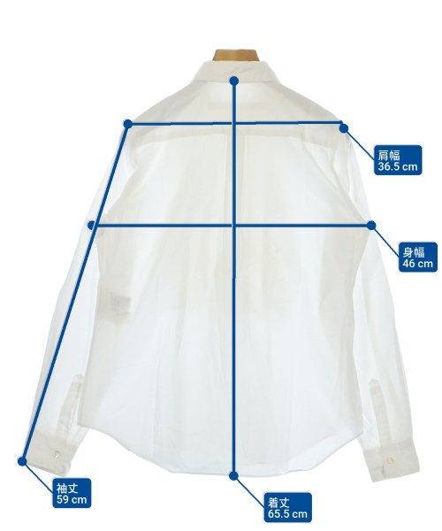 COMME des GARCONS（コムデギャルソン）カジュアルシャツ 白 サイズ:S レディース/2200684339153