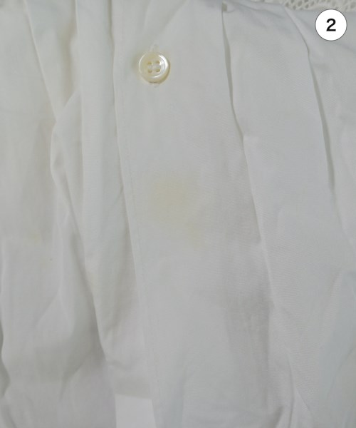 COMME des GARCONS（コムデギャルソン）カジュアルシャツ 白 サイズ:S レディース/2200684339153