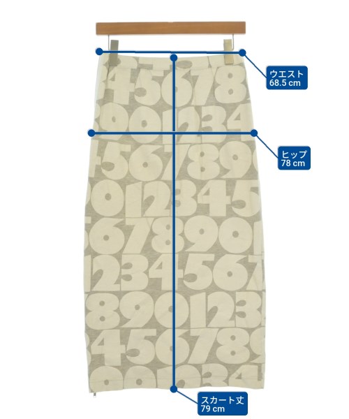 COMME des GARCONS（コムデギャルソン）ロング・マキシ丈スカート グレー サイズ:-(S位) レディース/2200687128020