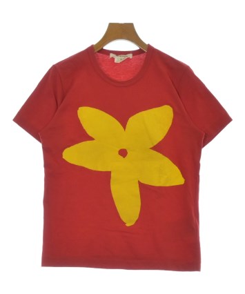 コムデギャルソンガール　赤　Tシャツ COMME des GARCONS（コムデギャルソン）Tシャツ・カットソー 赤 サイズ