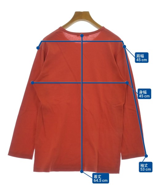 COMME des GARCONS（コムデギャルソン）Tシャツ・カットソー 赤 サイズ:-(L位) レディース/2200684071091