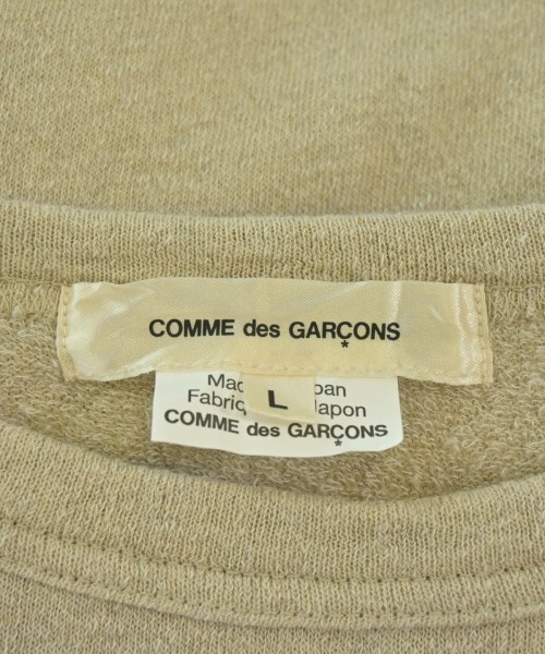 COMME des GARCONS（コムデギャルソン）スウェット ベージュ サイズ:L レディース/2200687715039
