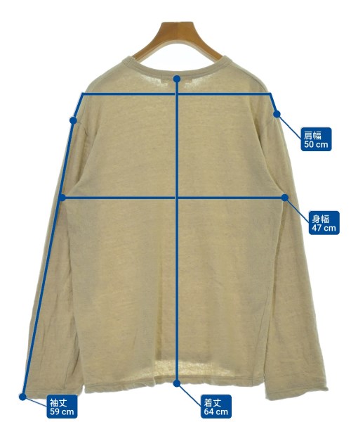 COMME des GARCONS（コムデギャルソン）スウェット ベージュ サイズ:L レディース/2200687715039