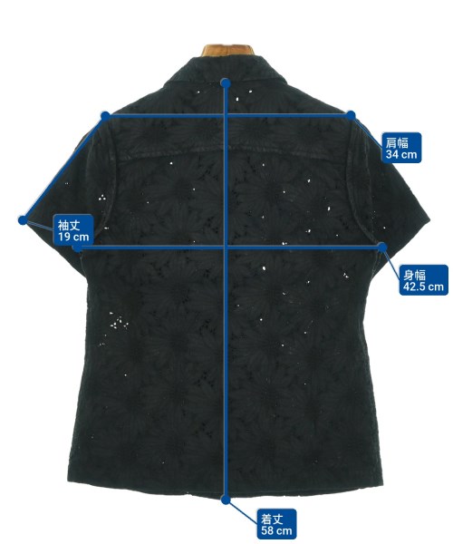 COMME des GARCONS（コムデギャルソン）カジュアルシャツ 黒 サイズ:-(M位) レディース/2200680633187
