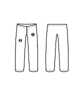COMME des GARCONS（コムデギャルソン）クロップドパンツ 黒 サイズ:XS レディース/2200687944019