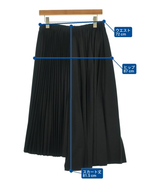 BLACK COMME des GARCONS（ブラックコムデギャルソン）ロング・マキシ丈スカート 黒 サイズ:S レディース/2200672743115