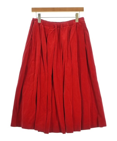 COMME des GARCONS(コムデギャルソン)ロング・マキシ丈スカート 赤 サイズ:M/2200684559193