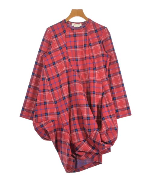COMME des GARCONS(コムデギャルソン)ワンピース 赤 サイズ:XS/2200684104072