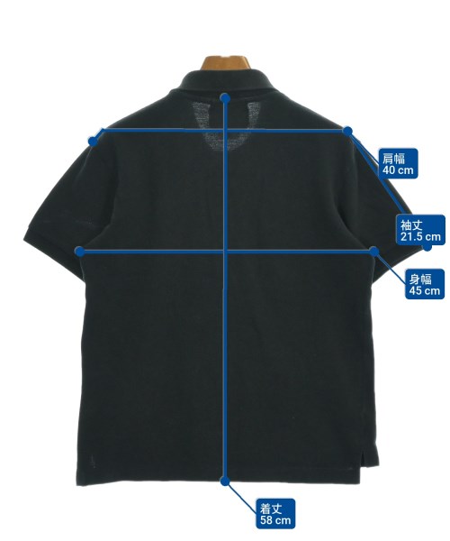 COMME des GARCONS（コムデギャルソン）ポロシャツ 黒 サイズ:M レディース/2200689383021