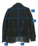COMME des GARCONS（コムデギャルソン）ジャケット 黒 サイズ:S レディース/2200689666018