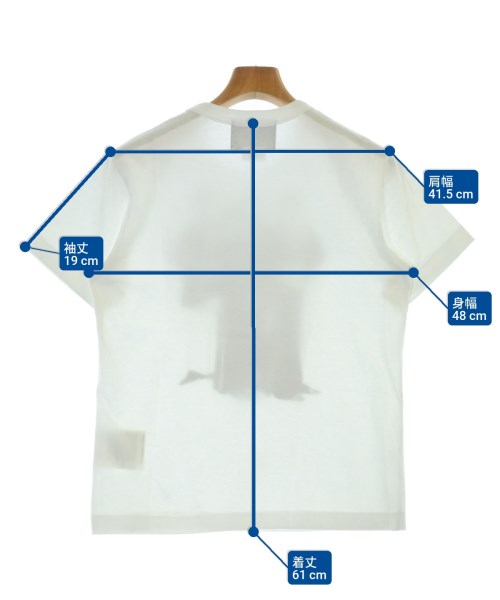 COMME des GARCONS（コムデギャルソン）Tシャツ・カットソー 白 サイズ:M メンズ/2200690311037