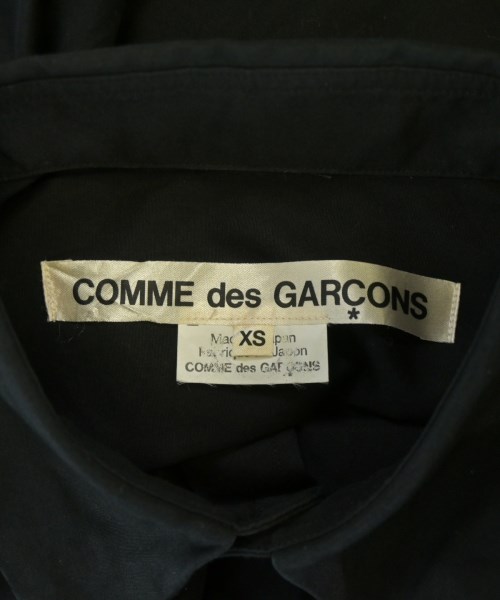 COMME des GARCONS（コムデギャルソン）カジュアルシャツ 黒 サイズ:XS レディース/2200685645031