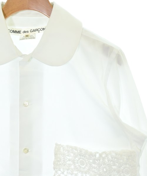 COMME des GARCONS（コムデギャルソン）カジュアルシャツ 白 サイズ:XS レディース/2200685645055