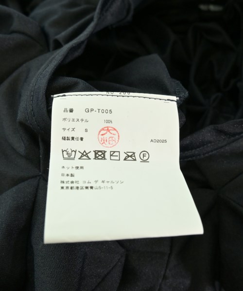 COMME des GARCONS（コムデギャルソン）カジュアルシャツ 黒 サイズ:S レディース/2200690809022