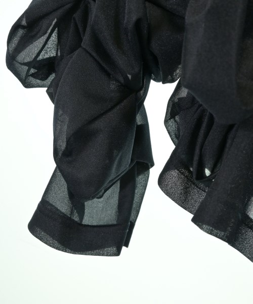 COMME des GARCONS（コムデギャルソン）カジュアルシャツ 黒 サイズ:S レディース/2200690809022