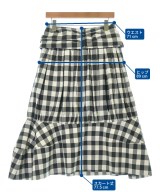 COMME des GARCONS（コムデギャルソン）ロング・マキシ丈スカート 白 サイズ:S レディース/2200686451020