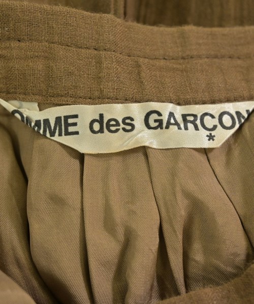 COMME des GARCONS（コムデギャルソン）ひざ丈スカート 茶 サイズ:-(XS位) レディース/2200691177182
