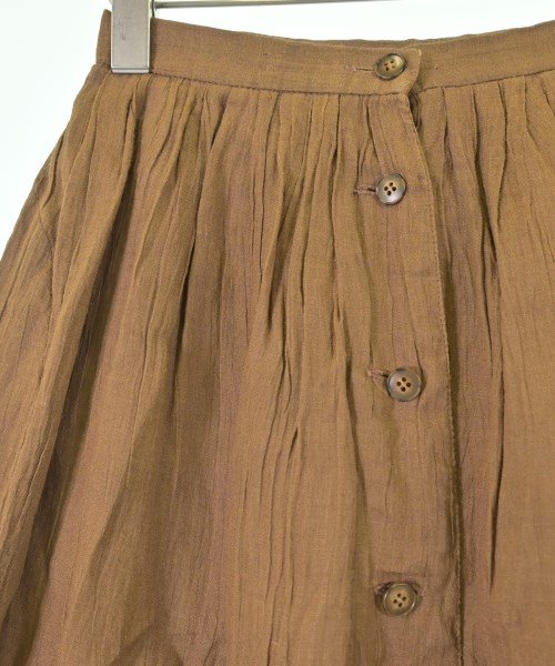 COMME des GARCONS（コムデギャルソン）ひざ丈スカート 茶 サイズ:-(XS位) レディース/2200691177182
