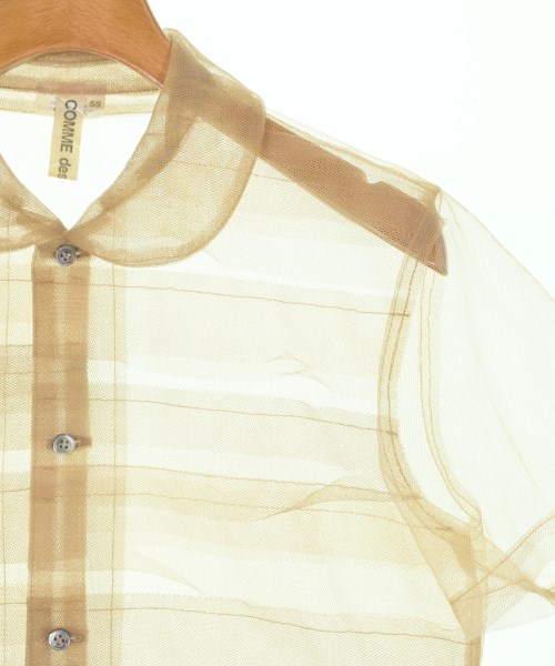 COMME des GARCONS（コムデギャルソン）カジュアルシャツ ベージュ サイズ:XS レディース/2200691362038
