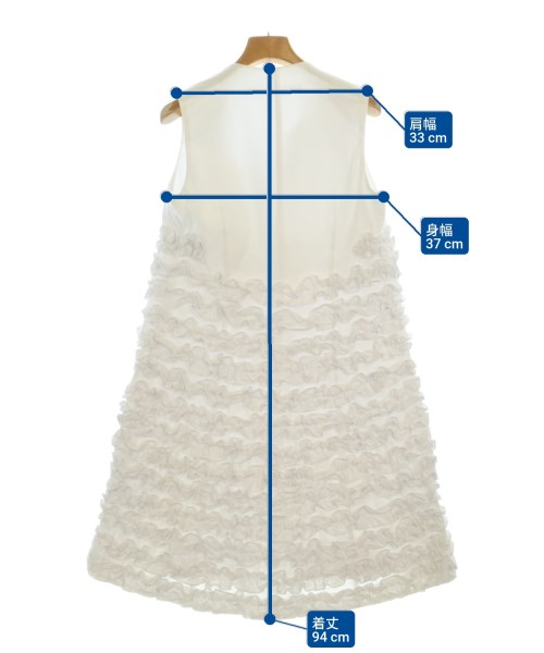 COMME des GARCONS（コムデギャルソン）ワンピース 白 サイズ:S レディース/2200691070032